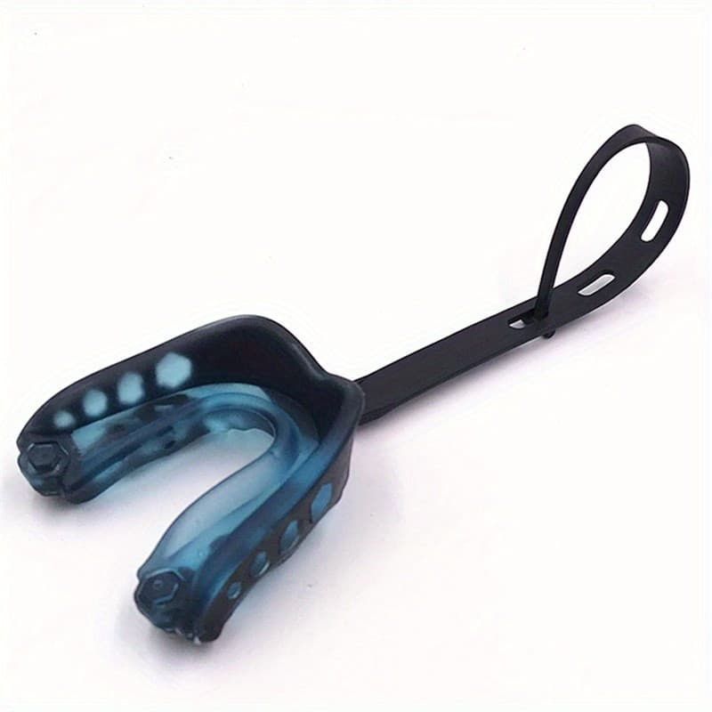 Protetor bucal esportivo, hóquei, lacrosse, beisebol, luta livre, protetor bucal, Gel Max, proteção de alta resistência,