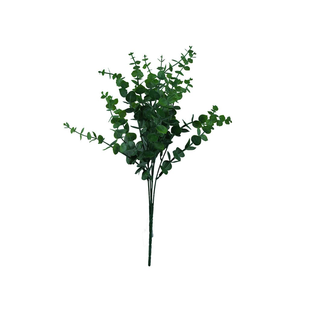 Buquê Artificial de Eucalipto Básico 40cm Buquê Eucalipto Verde