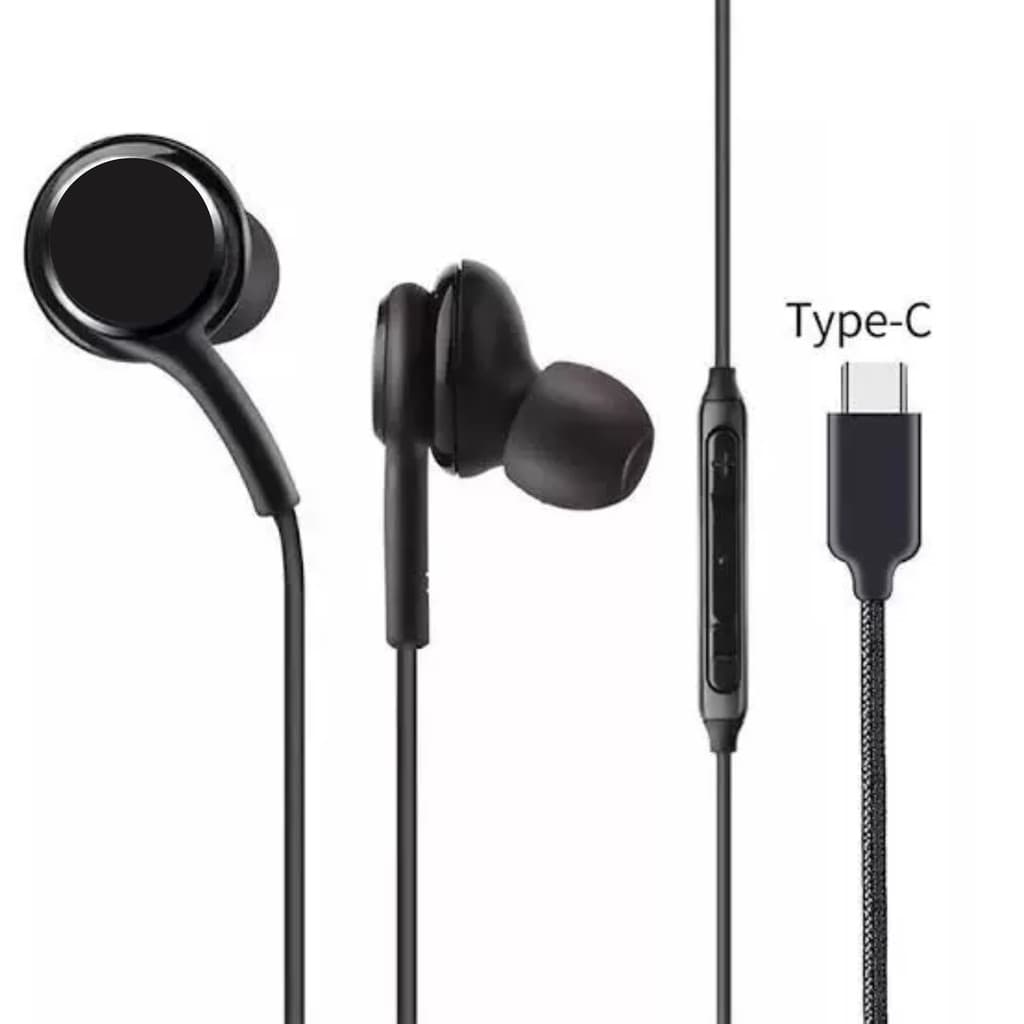 Fone De Ouvido Tipo C Para Samsung Xiaomi Usb C