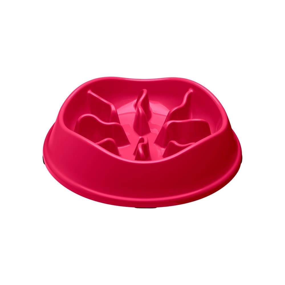 Pote Comedouro Lento Interativo Stark Slow 550ml Magenta