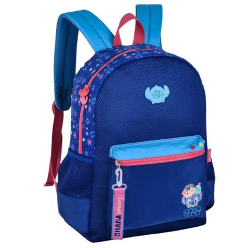 Mochila Costas TsumTsum Stitch - Azul Royal -  Clio Original