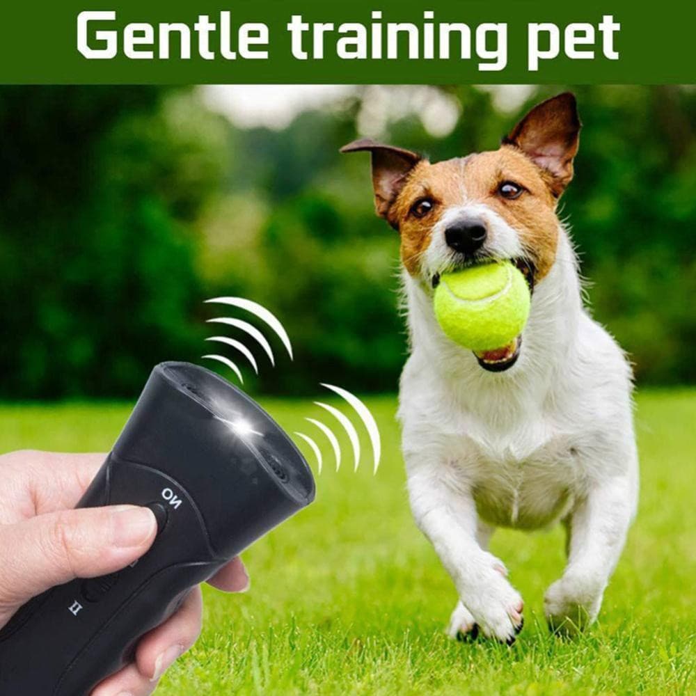 FOREVERGO 2 em 1 Treinador Anti-Latido para Cães com Luz I3X5 HTUG