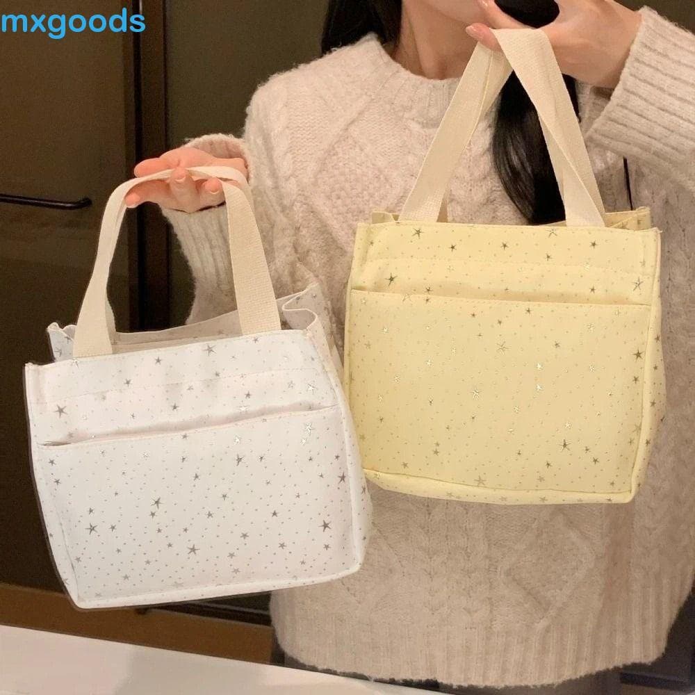 Bolsa de Armazenamento MXGOODS1 Star Point, Organizador de Cosméticos, Carteira Coreana Y2k, Adequada para Mães, Zíper I