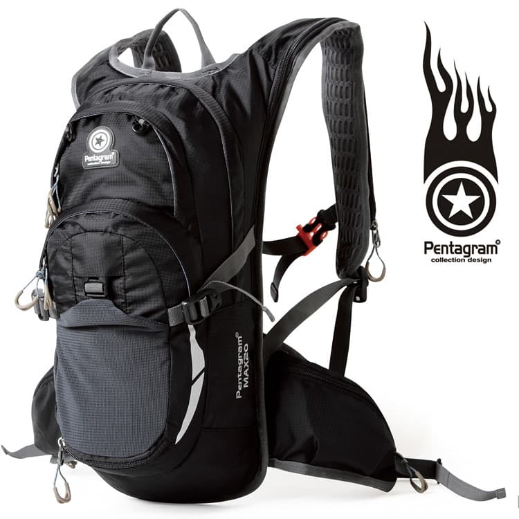 Frete grátis pentagrama pentagrama estrela de cinco pontas montanhismo bolsa de ciclismo Off-Road homens mulheres mochil
