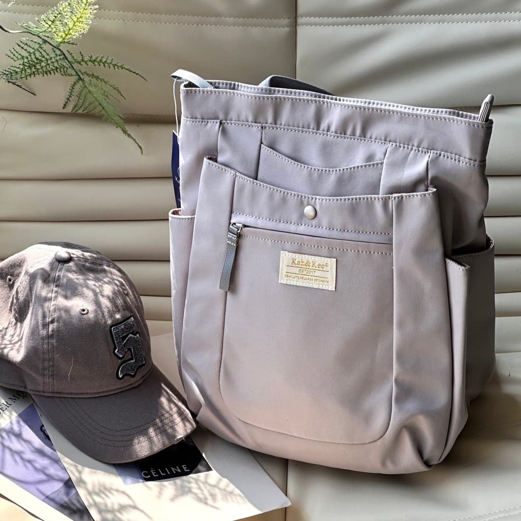 T temperamento cheio de textura ~ genuíno Ultra-leve mochila 47cm saco de computador mochila das mulheres dos homens sac
