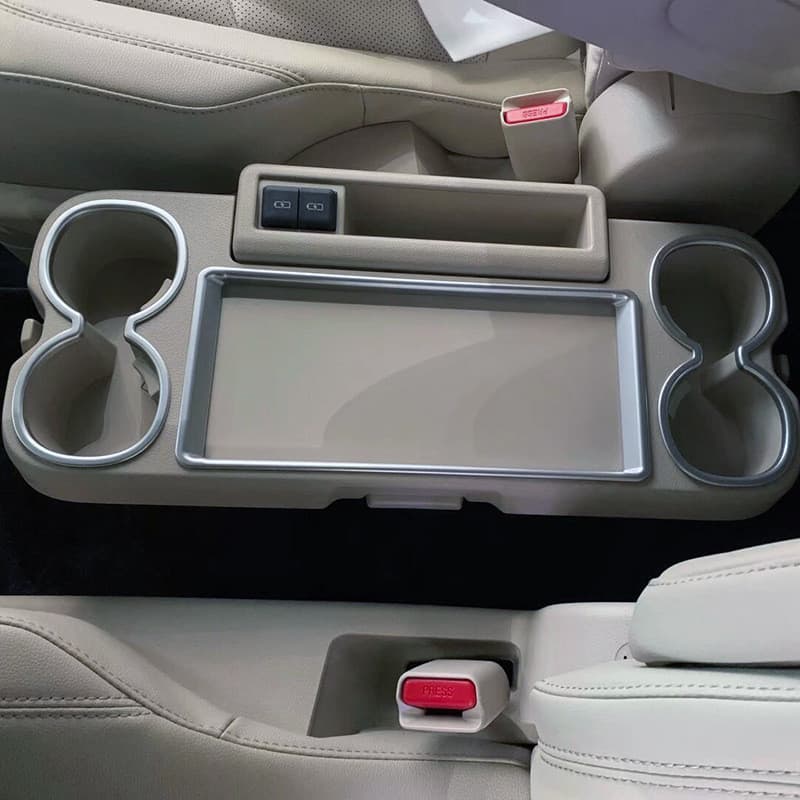 Adequado para Toyota22 Série VOXY90 Moldura de copo de água de drenagem intermediária Moldura de decoração de copo de ág