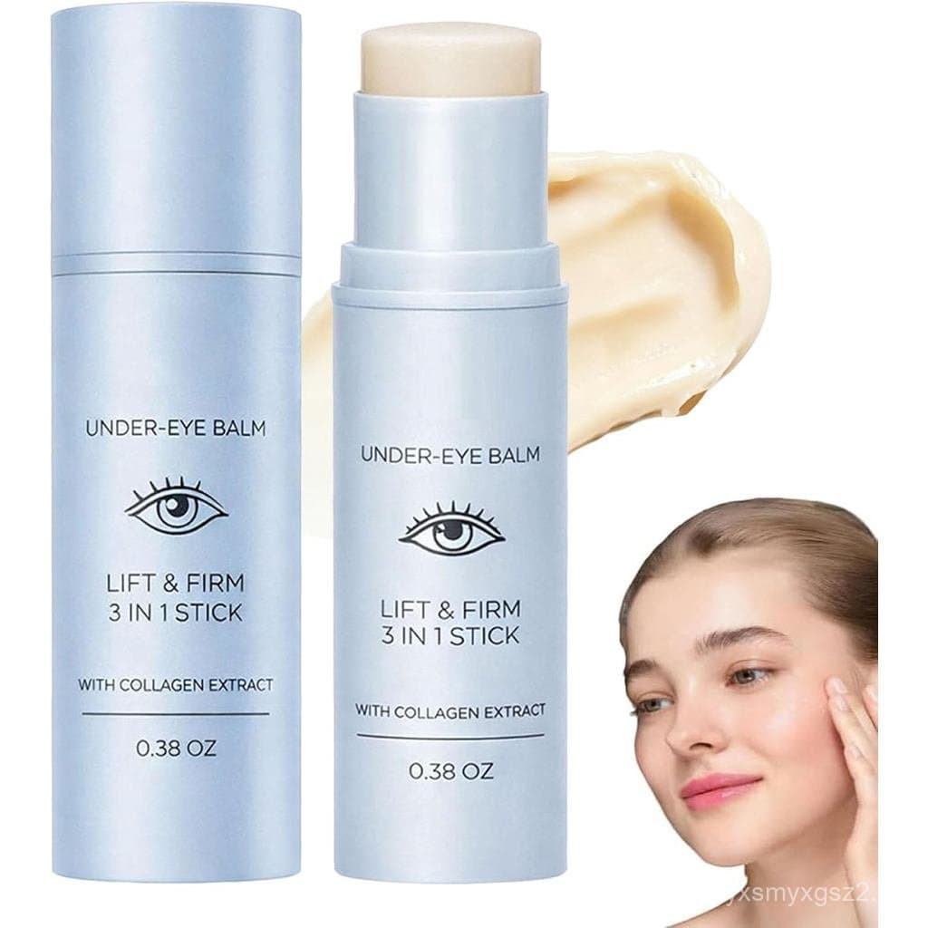 Bálsamo Luxe Coreano para a Área dos Olhos, Luxe Eye, Bastão Hidratante para Olhos para Pele Madura, 3 em 1 Ação Tripla