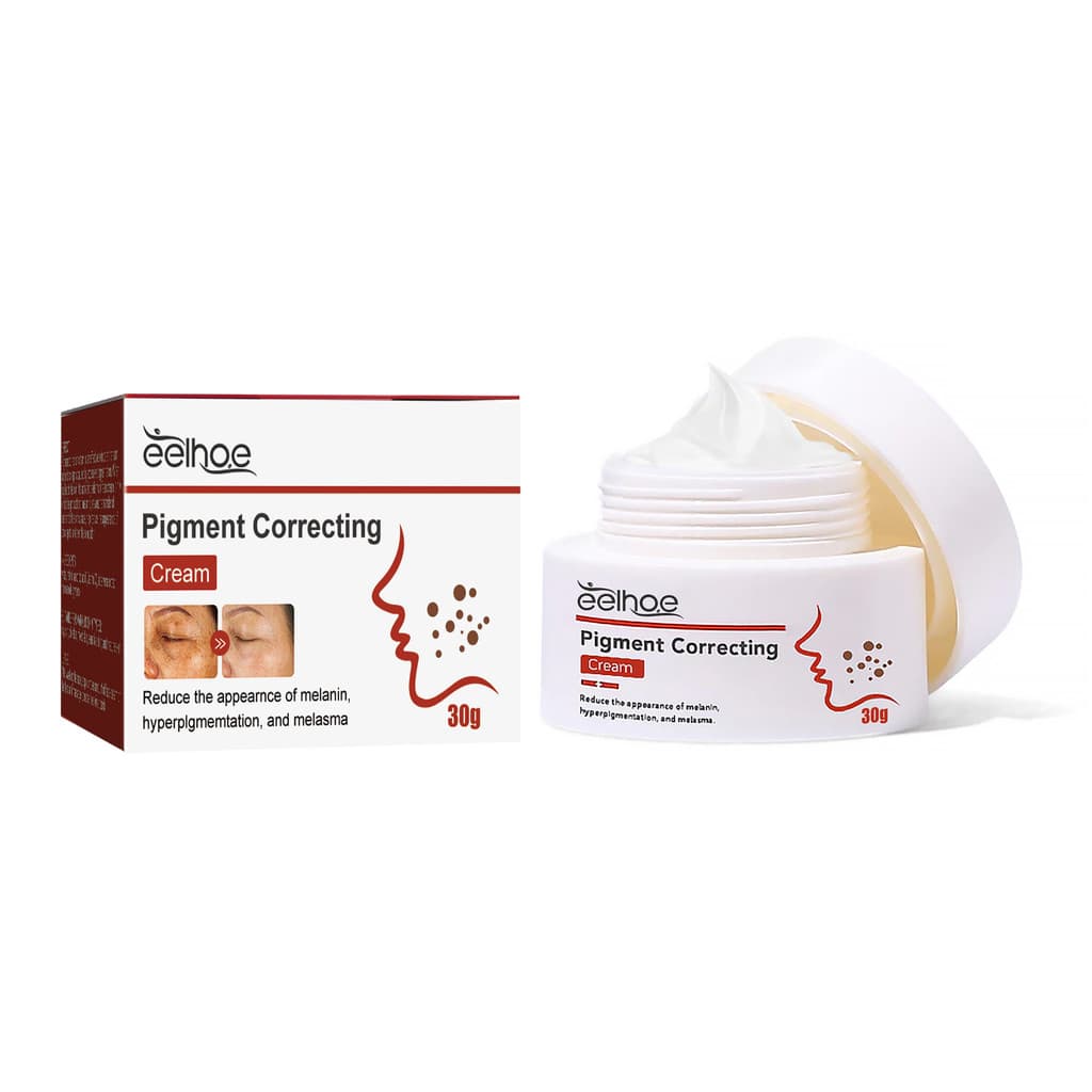 Creme Reparador de Pigmentos EELHOE Hidrata e Reduz Sardas, Manchas Escuras, Melasma e Melanina para uma Pele Bonita.