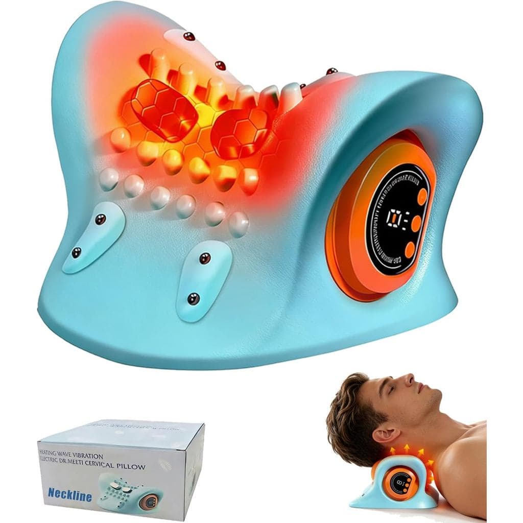 Massageador 4 em 1 Oficial, Nova Atualização 2026 26 °   Massageador de Pescoço com Formato de Coração para Casa, Viagen