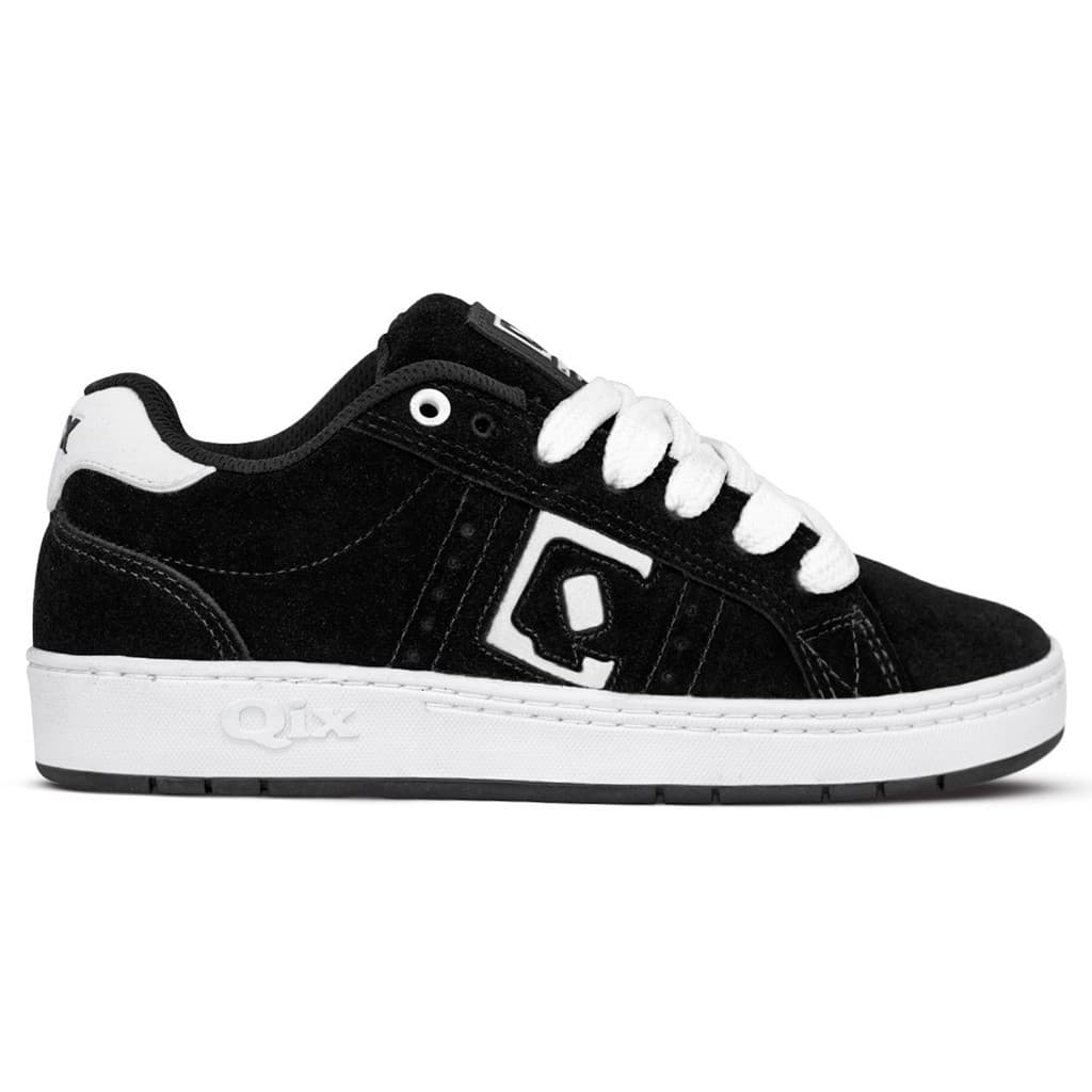 Tênis Qix Combat Suede Unissex | Preto Branco
