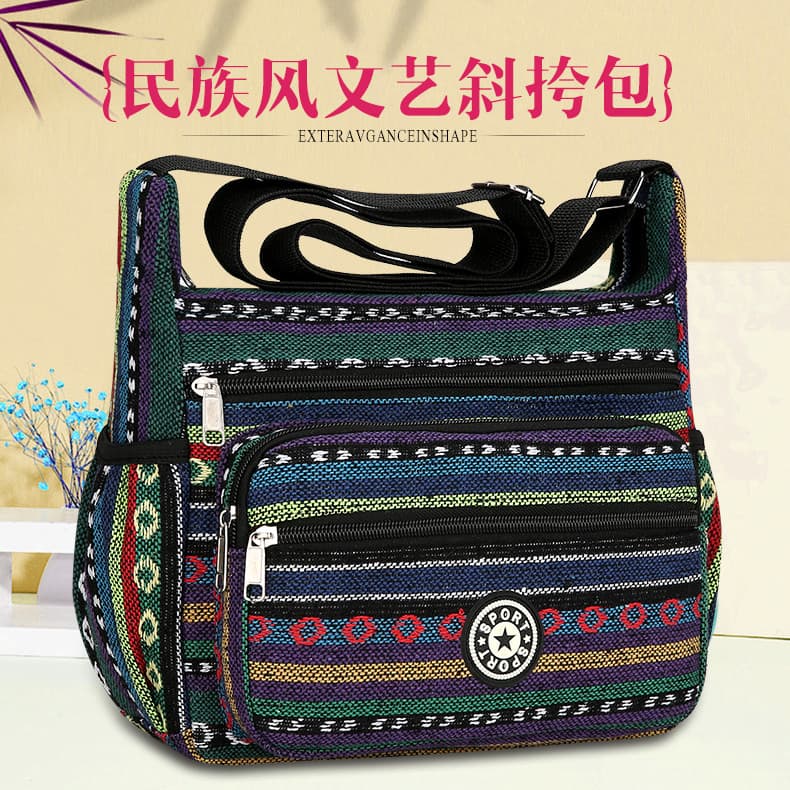 Bolsa feminina Casual leve de grande capacidade, bolsa mãe para celular, bolsa de lona, versão coreana 2024, novo estilo