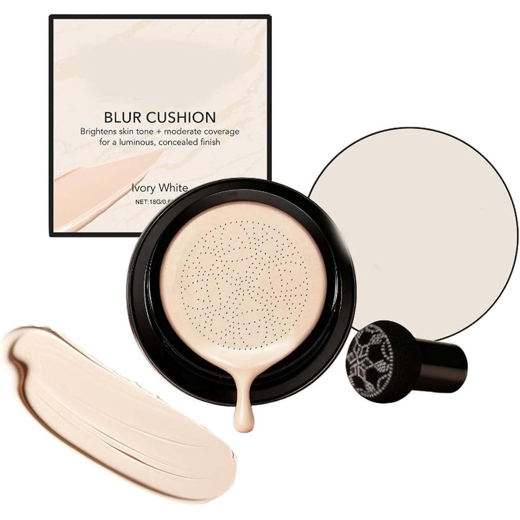 Lu-vieGlowFoundationCushion, Luviefoundation, cushionFoundation, MushroomHeadAirCushionCC, Corretivo Hidratante Iluminad