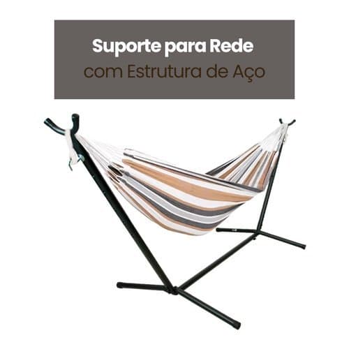 Suporte para Rede com Estrutura de Aço