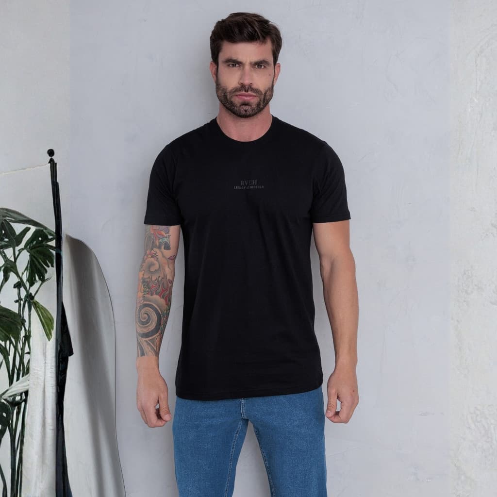 Camiseta Estampada Masculino Revanche Cízico