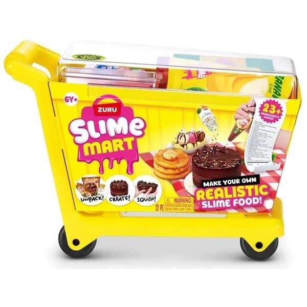Slime MART Carrinho Grande Make Your Slime Food FUN
