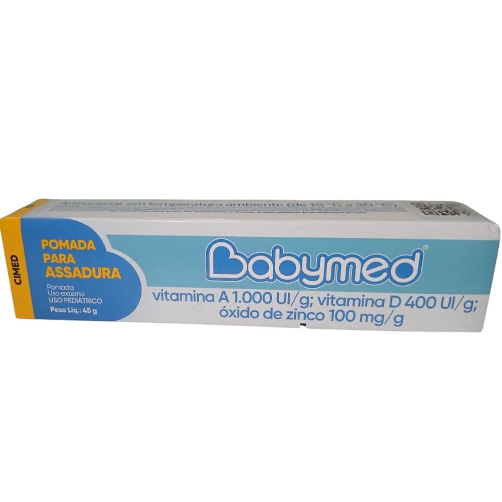 Pomada Para Assaduras BabyMed Azul Menino 45gr