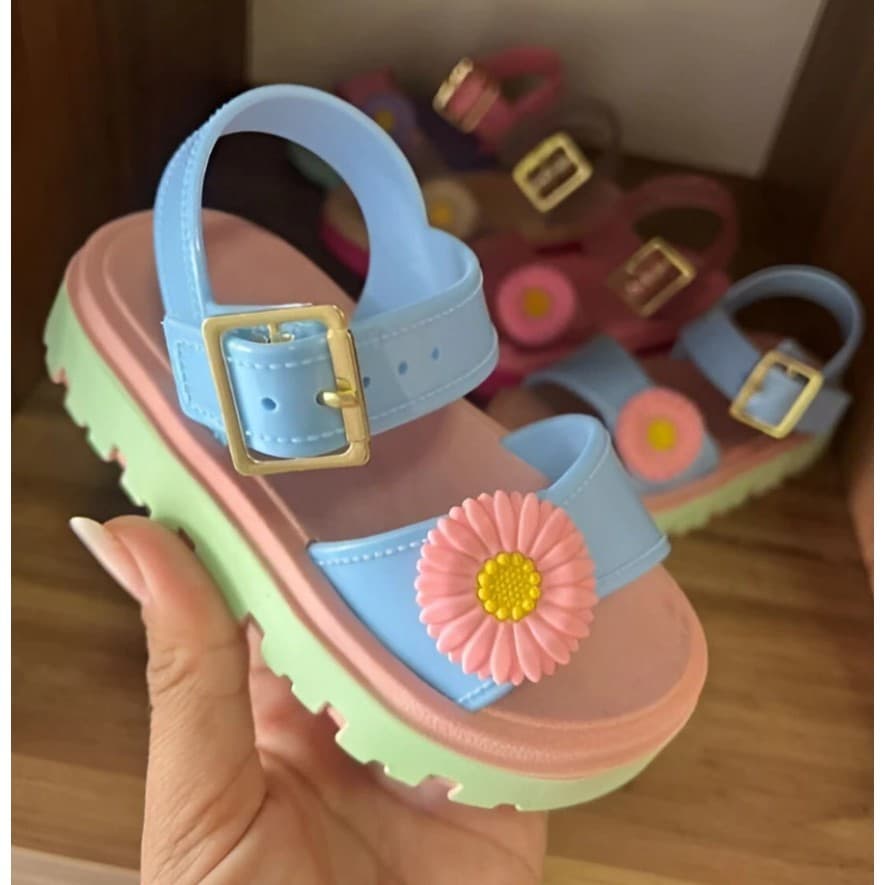 Papete Girassol Infantil Menina Delicada Moda de Criança