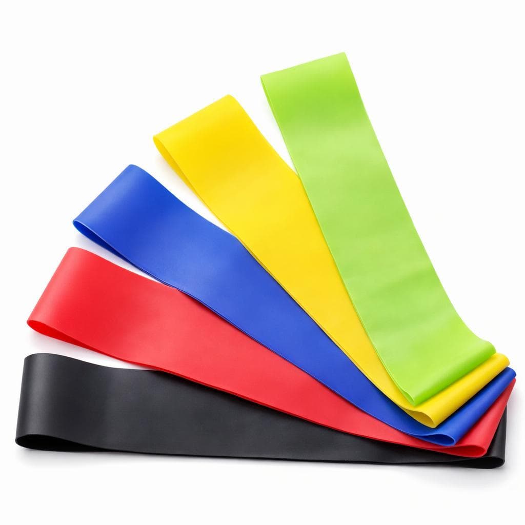 Faixa Elástica Mini Band Fitness | 1 Unidade | Escolha a Cor na Variação | Treino de Pernas, Glúteos e Funcional