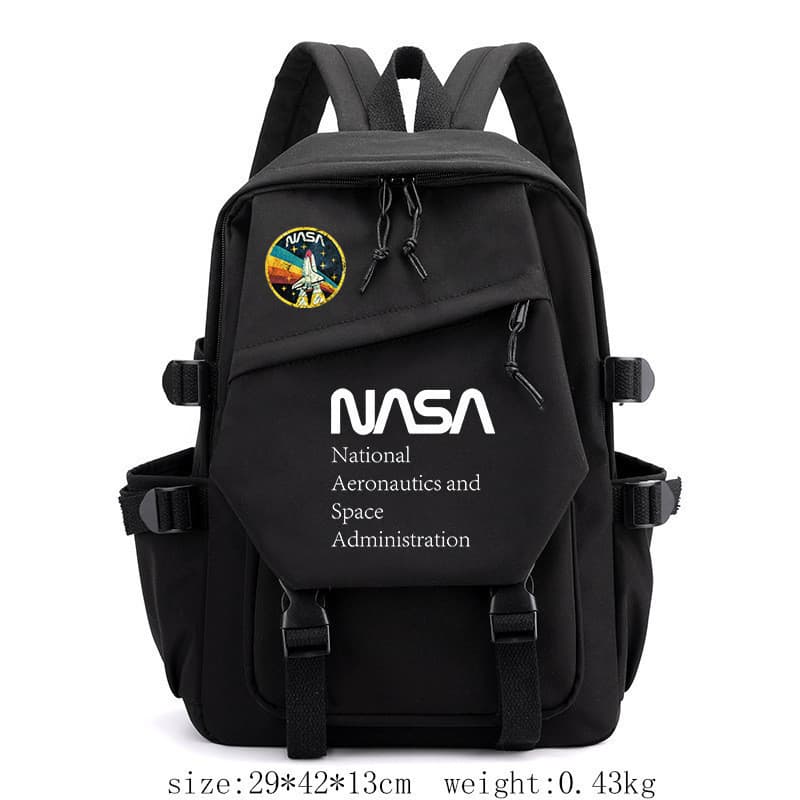 Mochila impermeável e respirável para estudantes da NASA, para educação em ciências da aviação, bolsa de viagem para com