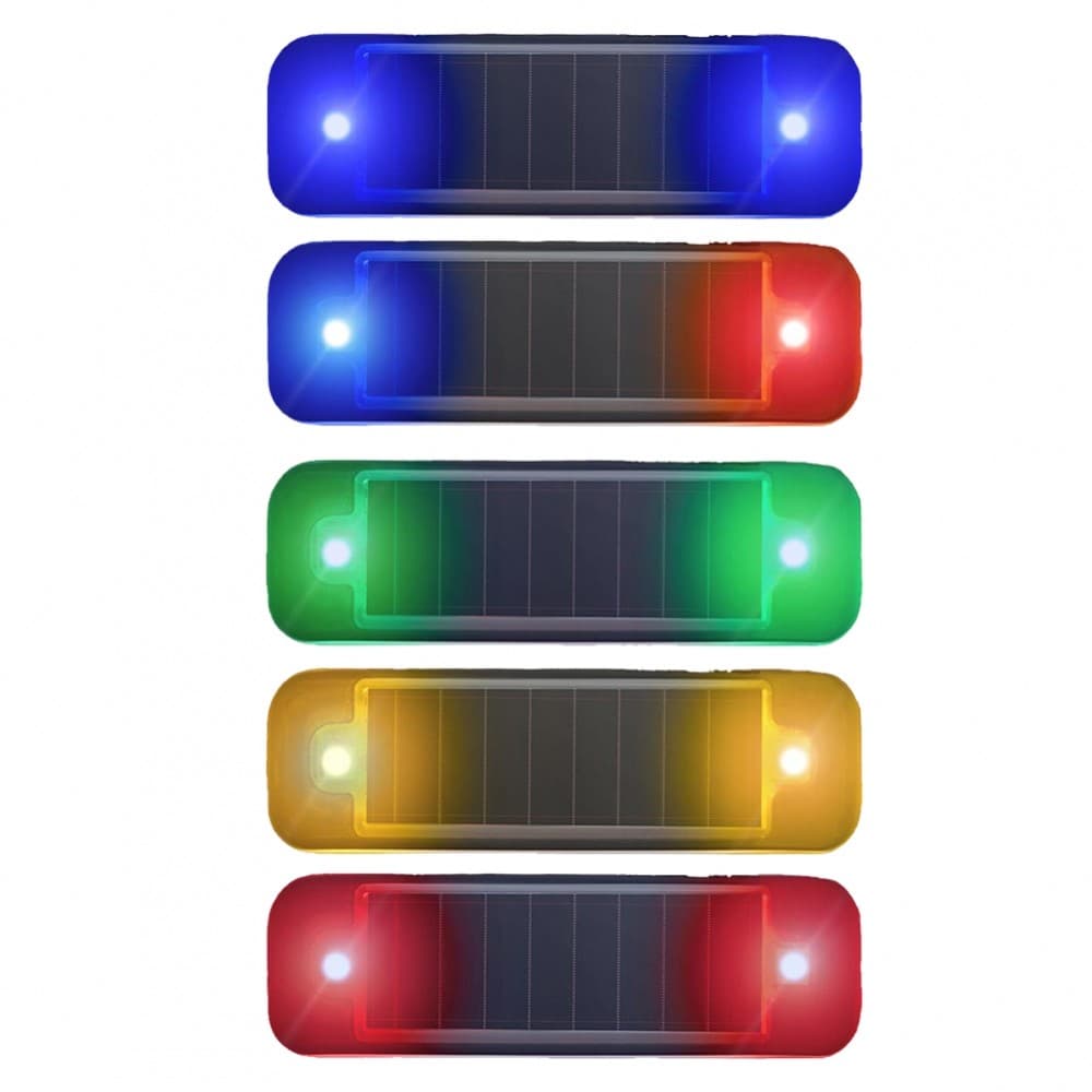 Alarme Solar Sem Fio Para Carro Com Luz LED Piscante Proteção Antirroubo