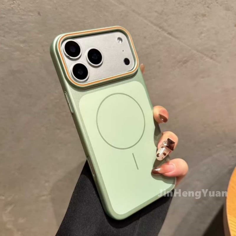 Ultra Fino Fosco Metálico Caso De PC Para IPhone 17 Ar 16 15 14 13 Pro Max Plus Cor Bloqueada Capa Dura Anti Queda Prote