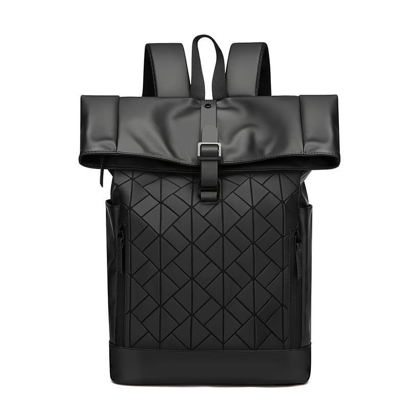 Mochila de Viagem Masculina Ajustável de Grande Capacidade, Impermeável, para Negócios e Transporte de Laptop