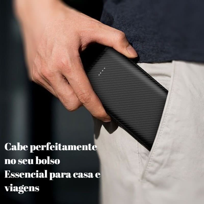 Carregador portátil Pineng Power Bank 1.000mAh, 5.000mAh com adaptador para iPhone, V8