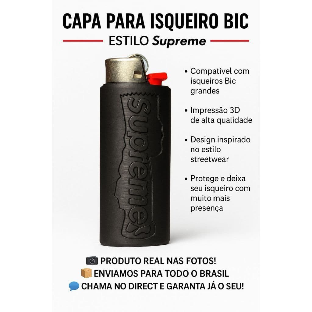 Capa para isqueiro Supreme Bart Bic - Os Simpsons