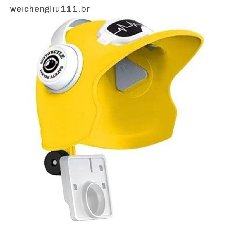 # weicheng Pequeno Capacete Piloto Motocicleta Suporte Do Telefone Móvel Bicicleta Elétrica À Prova Dwaterproof Água Pár