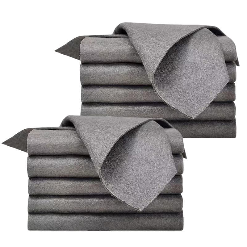 Pano mágico mágico mágico de Labeing, não é fácil de perder fiapos, absorver marca de água, pano de limpeza de vidro, pa