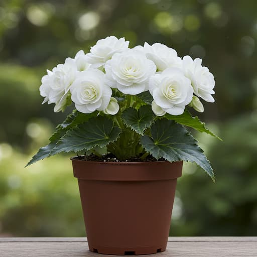 PROMOÇÃO Sementes de begonia branca
