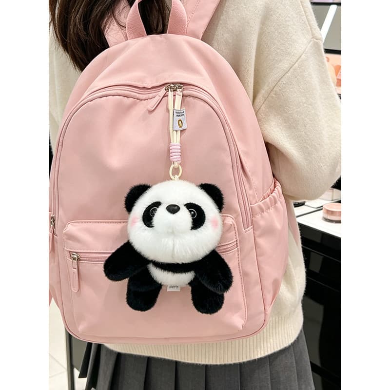 Novo bonito deitado boneca de pelúcia presente aniversário para meninos meninas Panda pequena raposa mesa acompanhamento