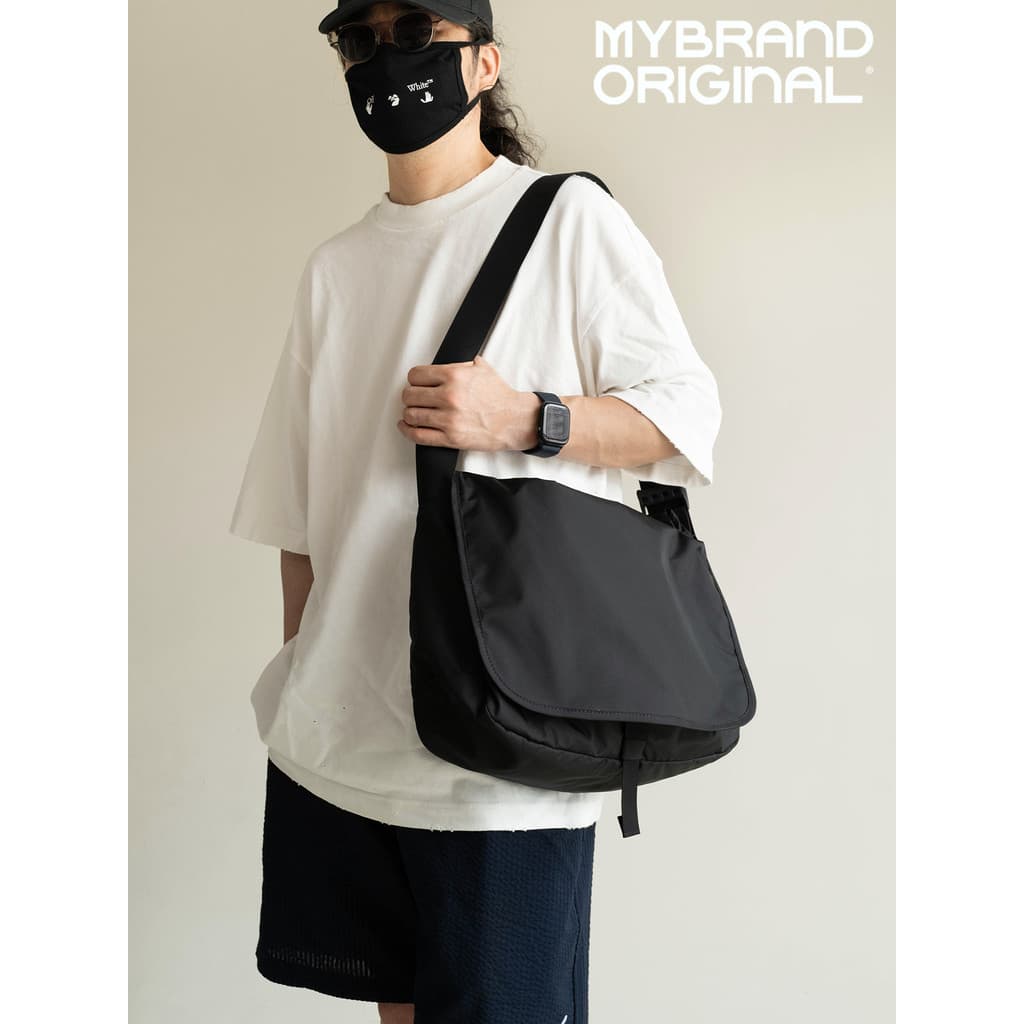 Enterrado Ultra-leve moda mensageiro saco masculino grande capacidade tipo capa saco do mensageiro saco de viagem 12L M2