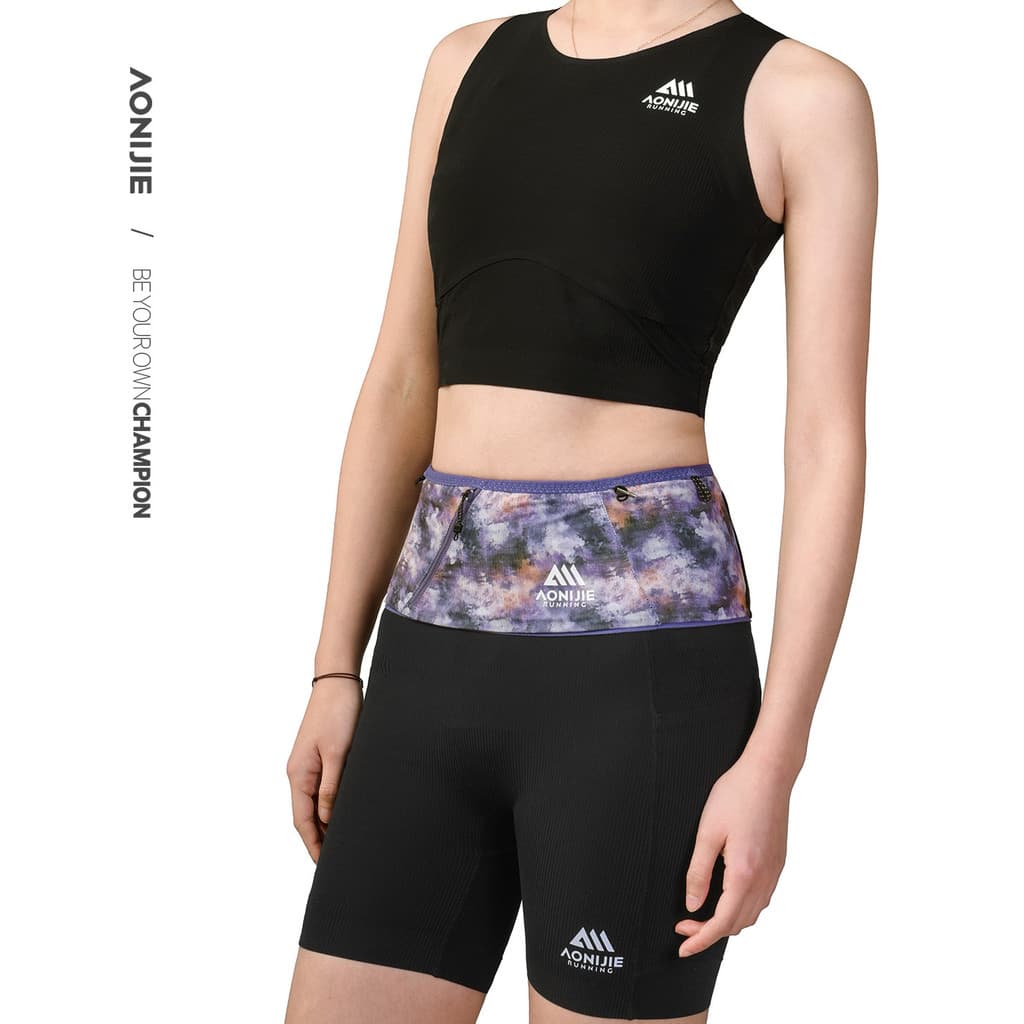 Onijie bolsa de cintura esportiva ao ar livre maratona Cross Country dedicado cinto de corrida multifuncional leve bolsa