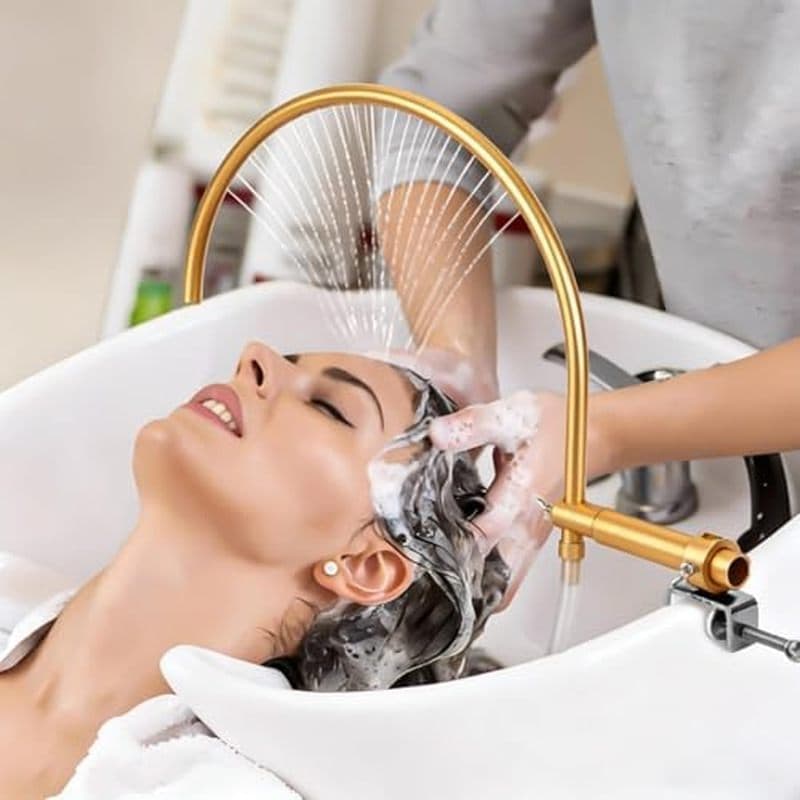 Kit Head Spa Cachoeira Com Pente De Massagem | Design De Braçadeira Única Para Ajuste Estável Configuração De Fluxo Suav
