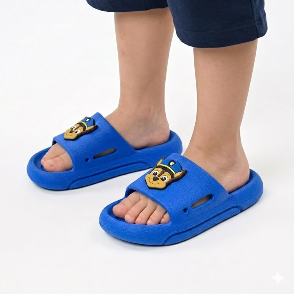 Papete Sandália Slide Promoção Infantil Patrulha Leve Kids