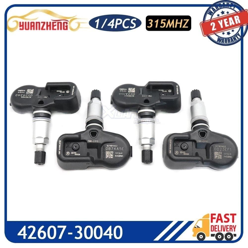 Sensor 42607-30040 Do Sistema De Monitoramento Da Pressão Dos Pneus TPMS Para Lexus Toyota 4260730040 42607 30040