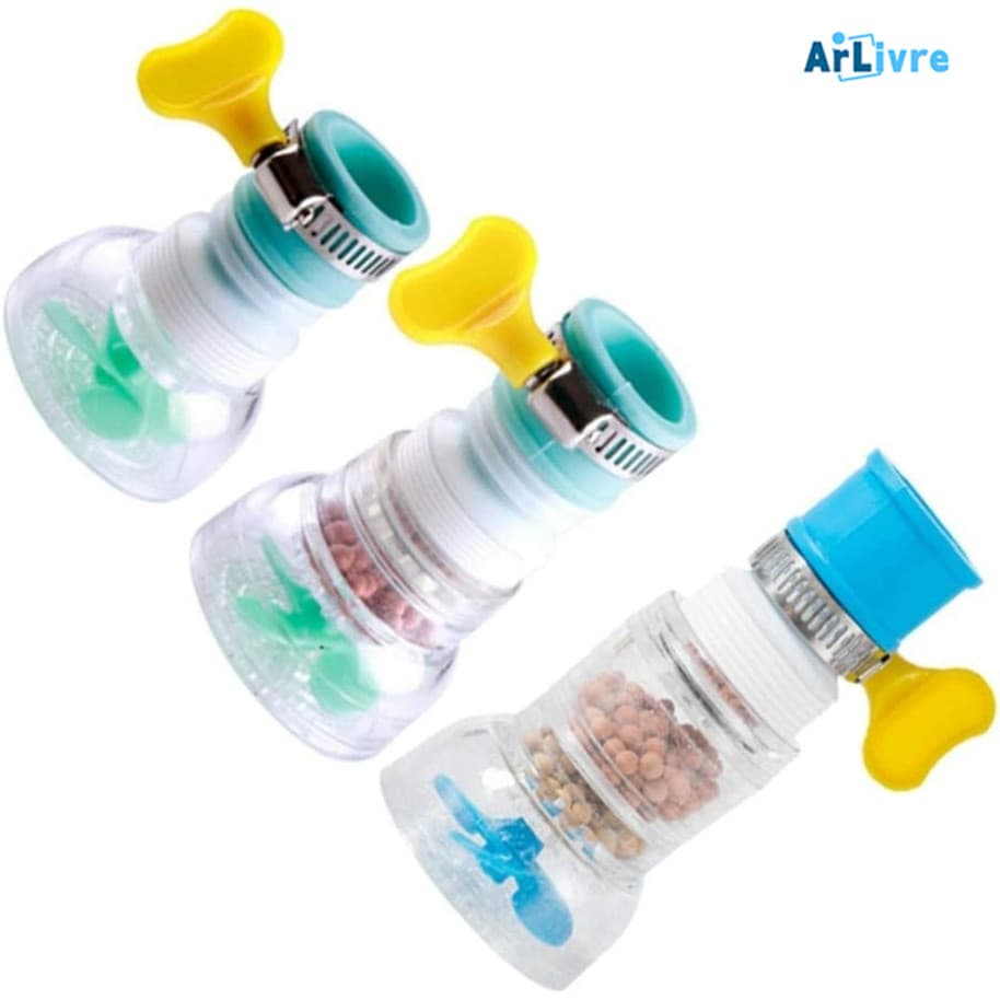Suporte de cozinha torneira filtro purificador de água retrátil rotativo