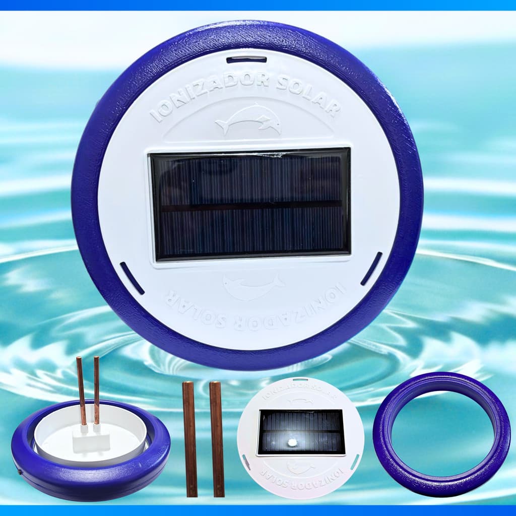 Ionizador Solar para Piscina Capacidade 100.000 Litros - Envio Imediato