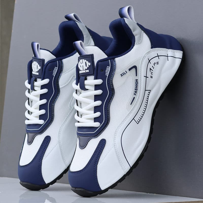 Sapatos masculinos respirável desodorante sapatos de viagem na moda All-Match primavera outono novo estilo esportes masc