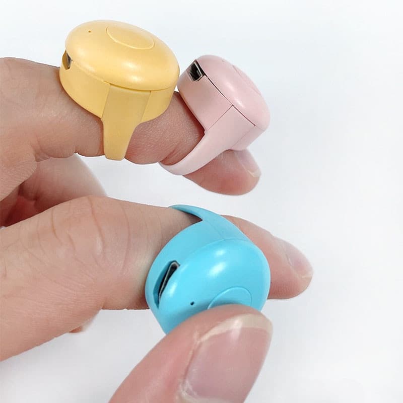 Tik Tok Controlador De Vídeo Na Ponta Do Dedo Página De Navegação Lançando Controle Remoto Bluetooth Anel Telefone Móvel