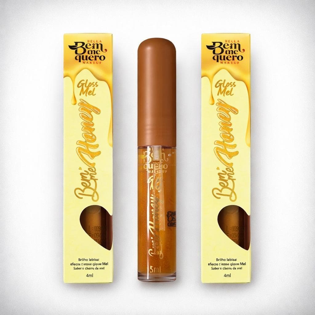 Gloss Honey Glow Mel - Amar Make 4ml