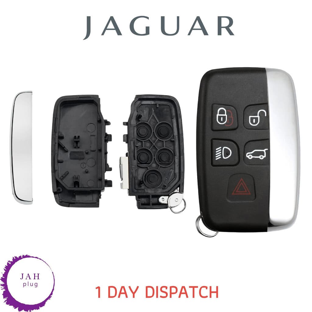 Chave De Proximidade Inteligente Remota Caso De 5 Botões Para JAGUAR F-PACE TYPE XE XF XJ