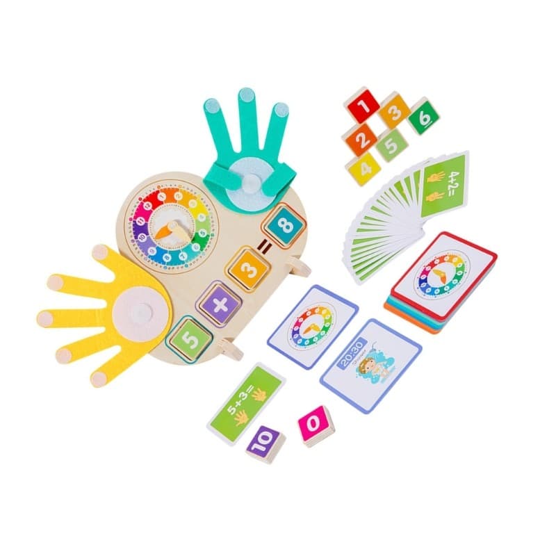 Ferramenta De Desenvolvimento De Matemática BO Finger Para Brinquedo Matemático De Construção De Habilidades Aritméticas