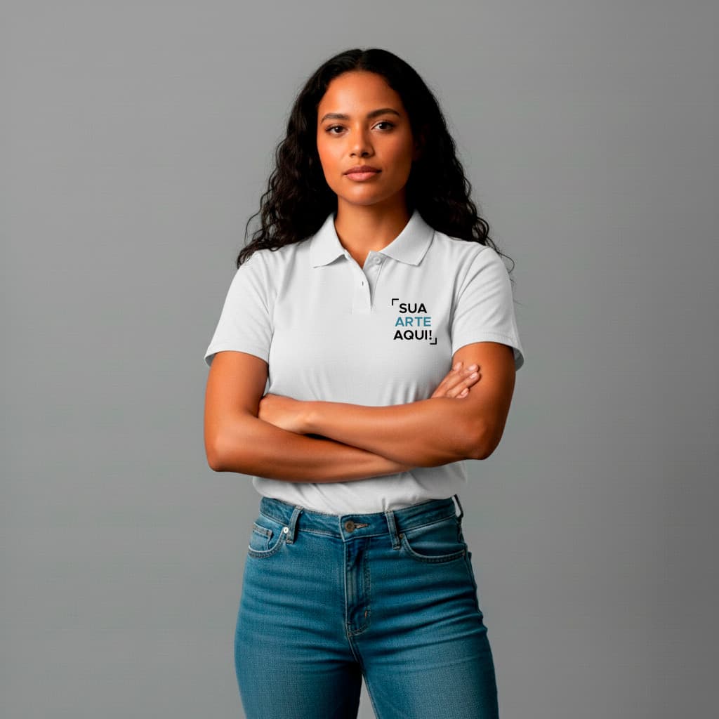 Camisa Polo Premium Personalizada Unissex Piquet Empresa