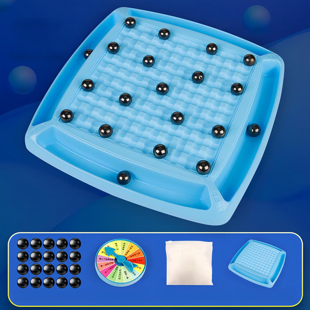 Jogo Tabuleiro De Xadrez Magnético Treinamento De Pensamento Presente p/ Adultos e Crianças