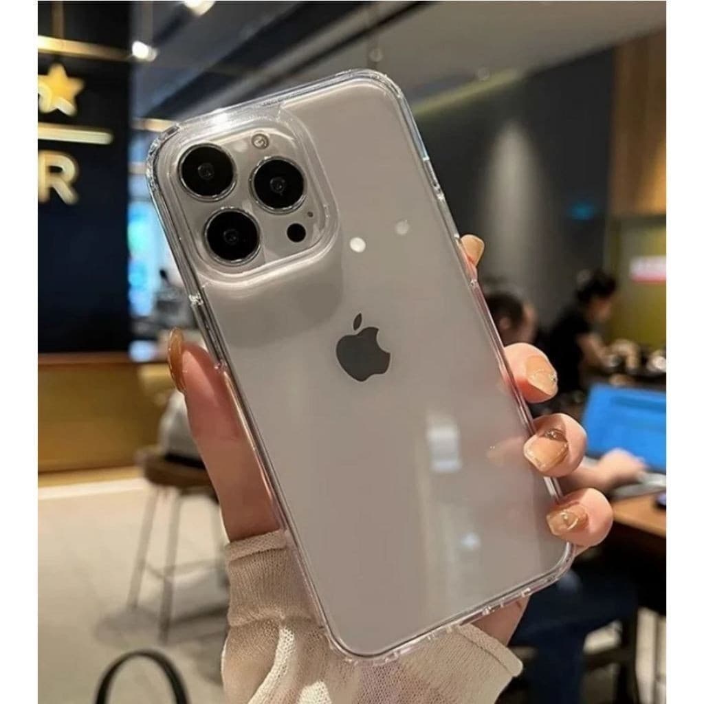 Oferta de Inauguração: Capa Clear Space Para iPhone 7 11 12 13 14 15 16 ao 17 Pro Max - Linha Premium de Alta Proteção