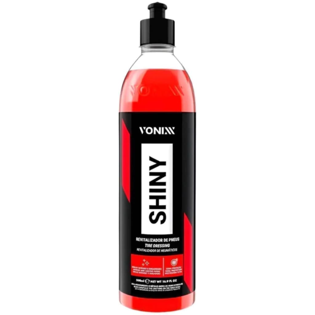 Revitalizador Pneus Vonixx Shiny 500ml Brilho Intenso