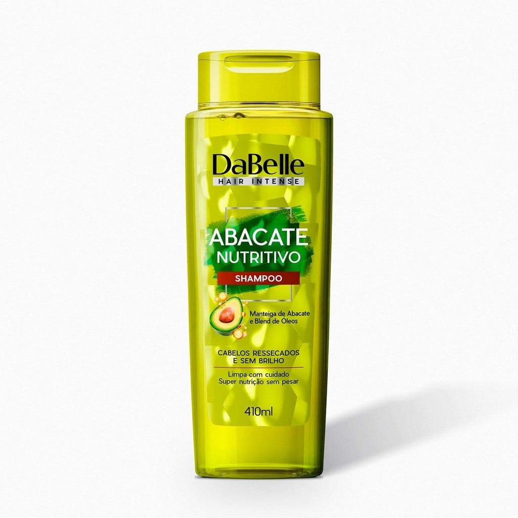Shampoo Abacate Nutritivo Dabelle Hair 410ml