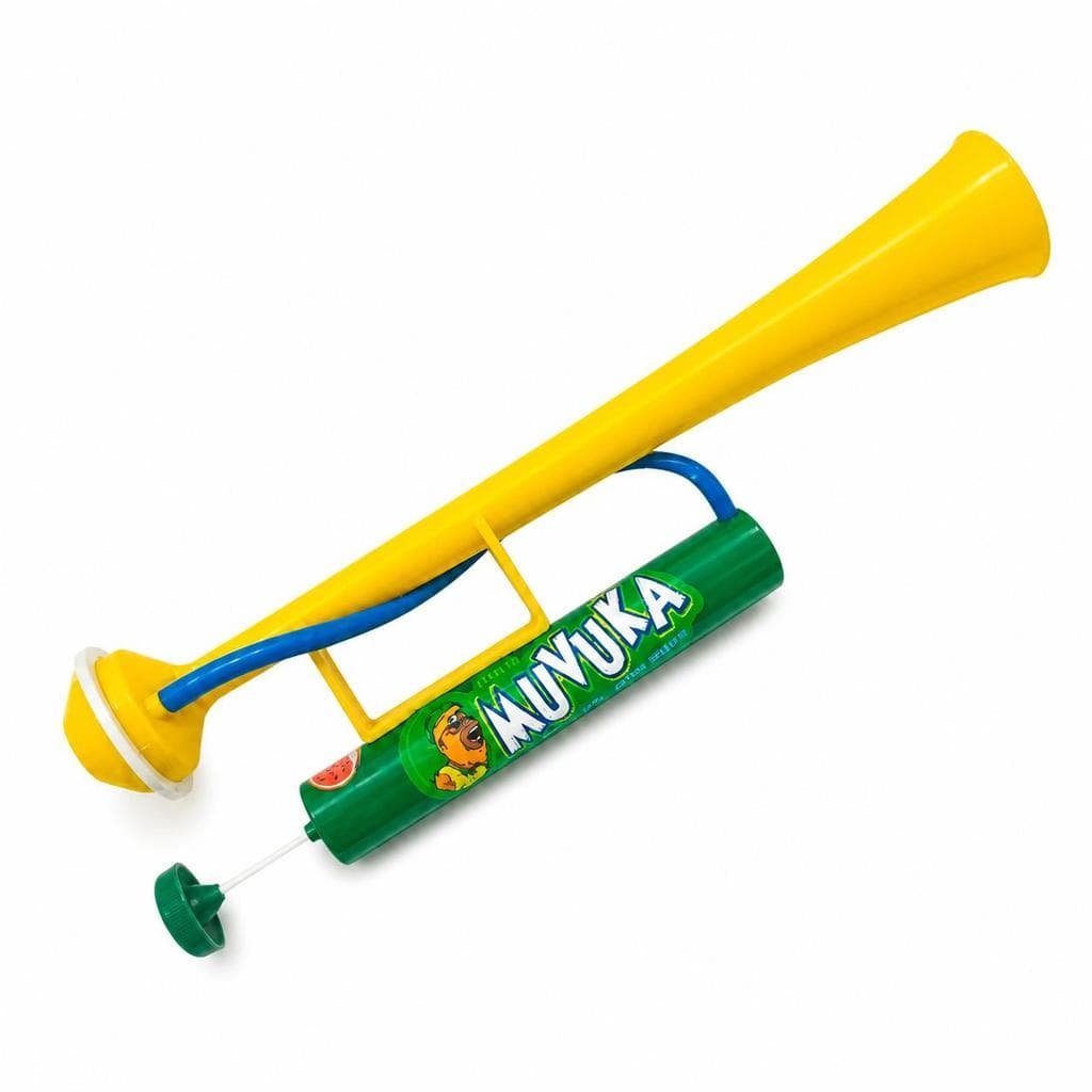 Cornetão Muvuka Verde e Amarelo